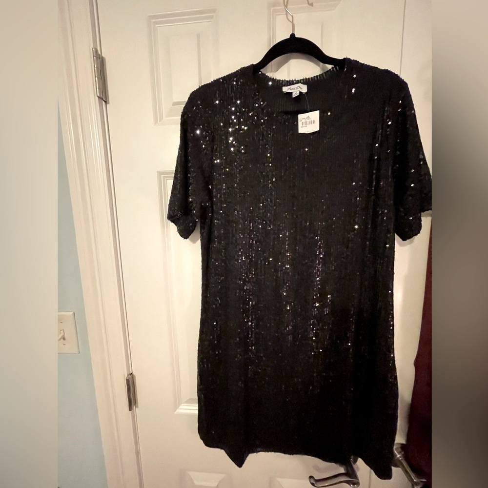 Petal Dew women’s sequined minidress size medium new with tags